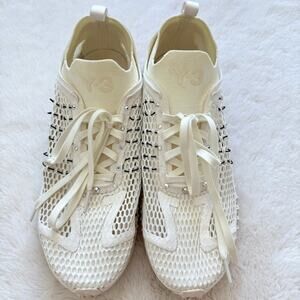Yohji Yamamoto women white sneakers size 7.5 US Retail 380$